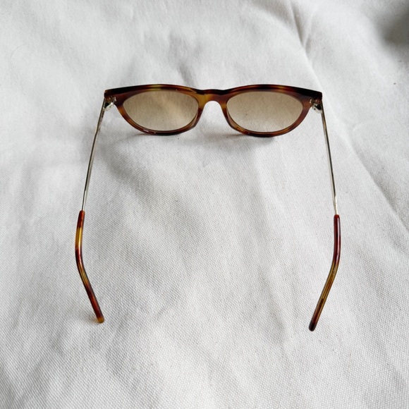 Saint Laurent Cat Eye Brown Havana Sunglasses main image 9
